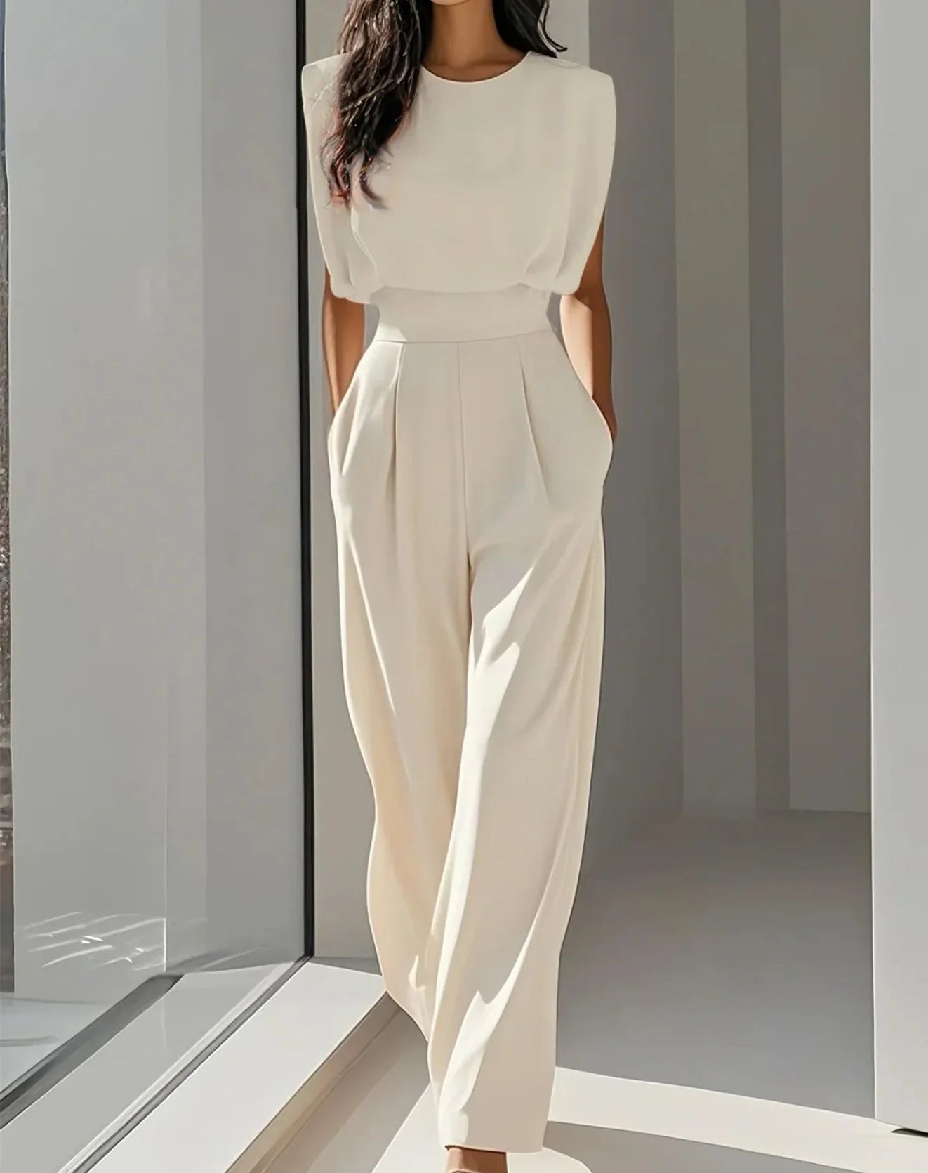 Macacão Longo Floripa Acinturado